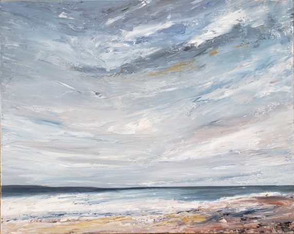 Abstract seascape, coast, sea, scotland, cornwall, paintings